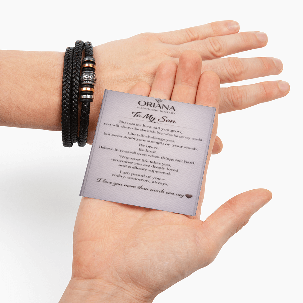 Oriania Love You Forever Bracelet for Son