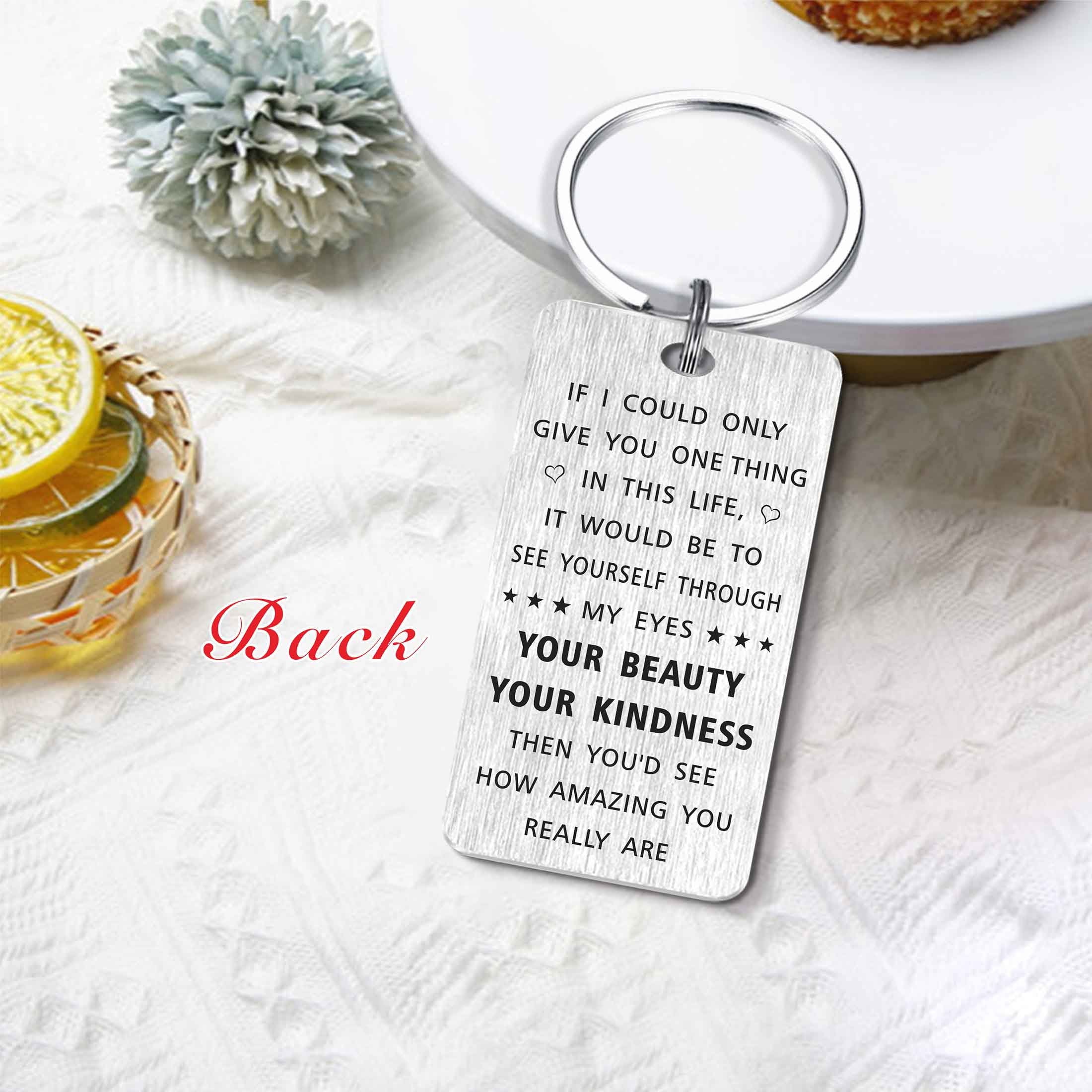 Daughter Gifts, Mother'S Day Gifts for Daughter, to My Daughter Never Forget I Love You Keychain