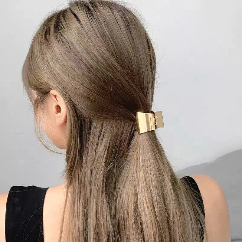 2025 New Girl's High Horsetail Fixed Artifact Hairpin Simple Jewelry Hair Accessories Halloween Party Small Grab Clip For Woman