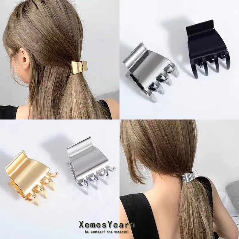2025 New Girl's High Horsetail Fixed Artifact Hairpin Simple Jewelry Hair Accessories Halloween Party Small Grab Clip For Woman
