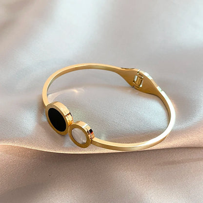 Timeless Roman Numeral Cuff Bracelet