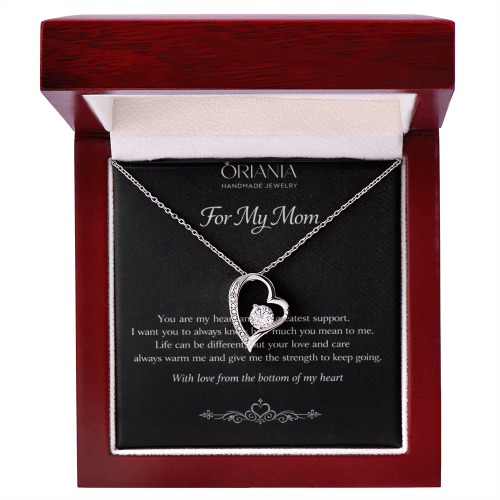Oriania Forever Love Necklace – Heartfelt Gift for Mother