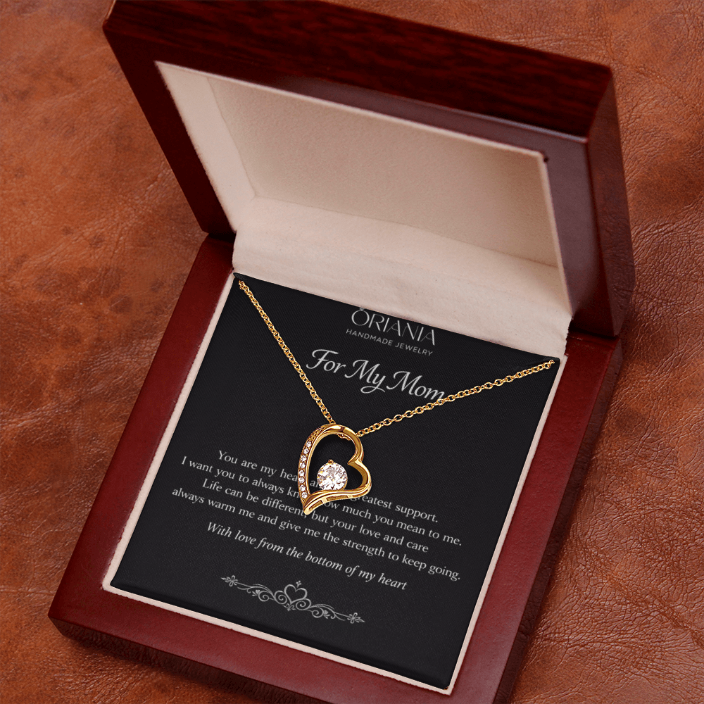 Oriania Forever Love Necklace – Heartfelt Gift for Mother