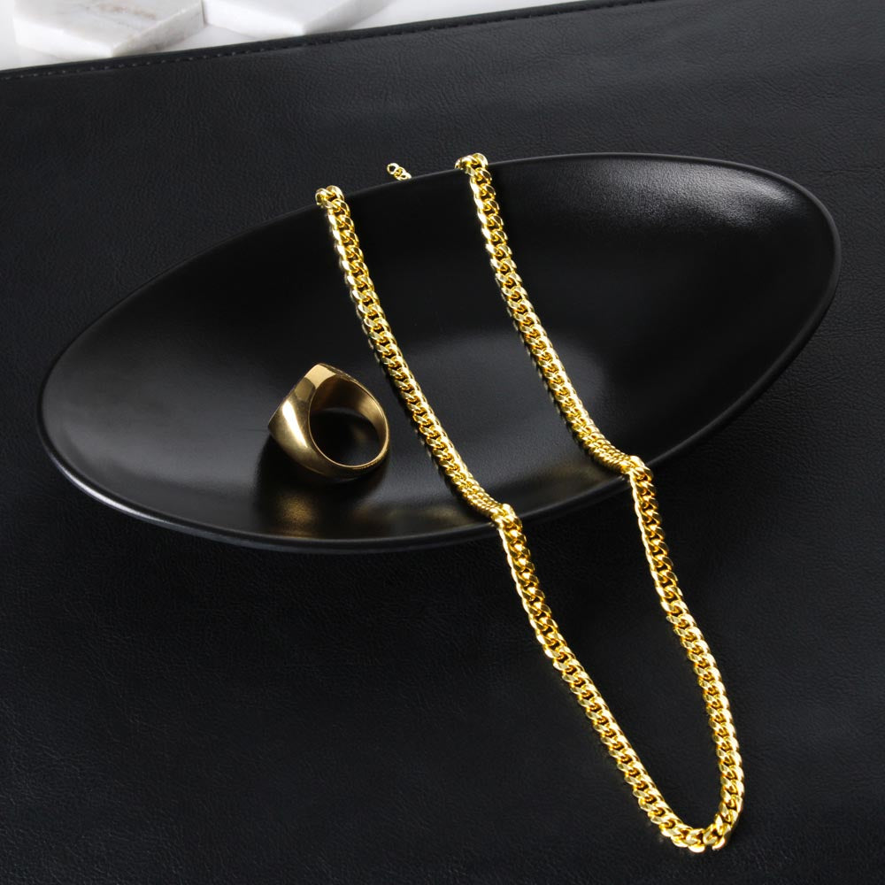 Oriania Cuban Link Chain for Son – A Powerful Symbol of Love & Pride