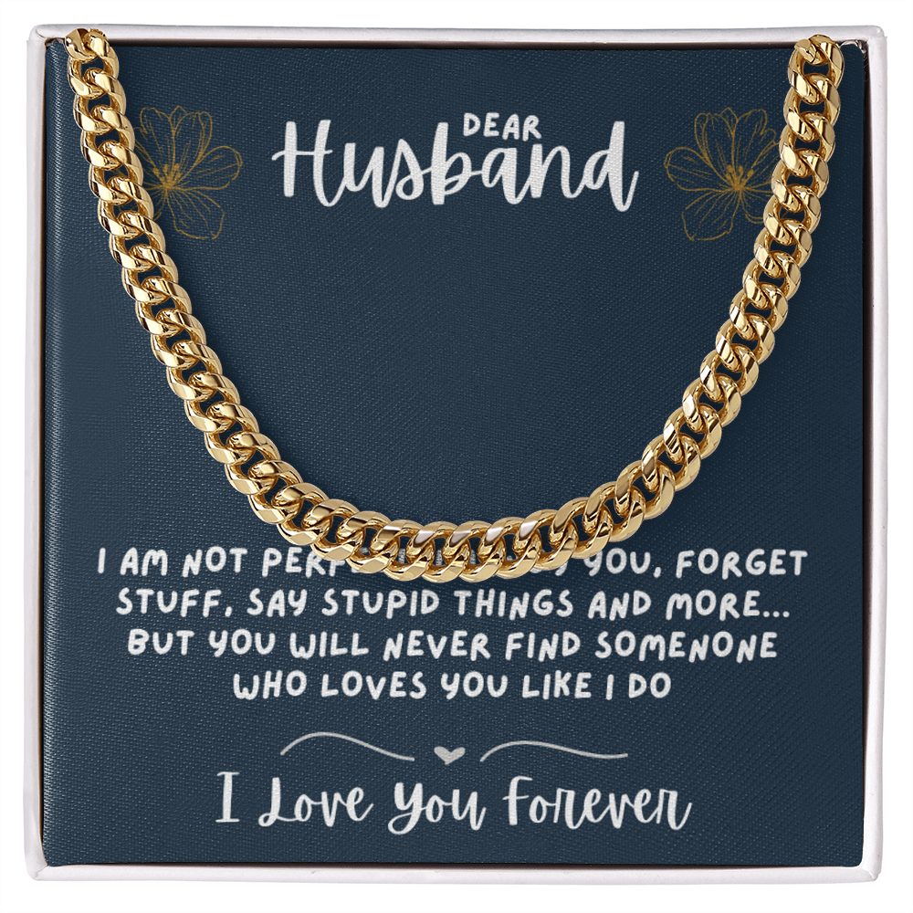 Dear Husband Gift Necklace