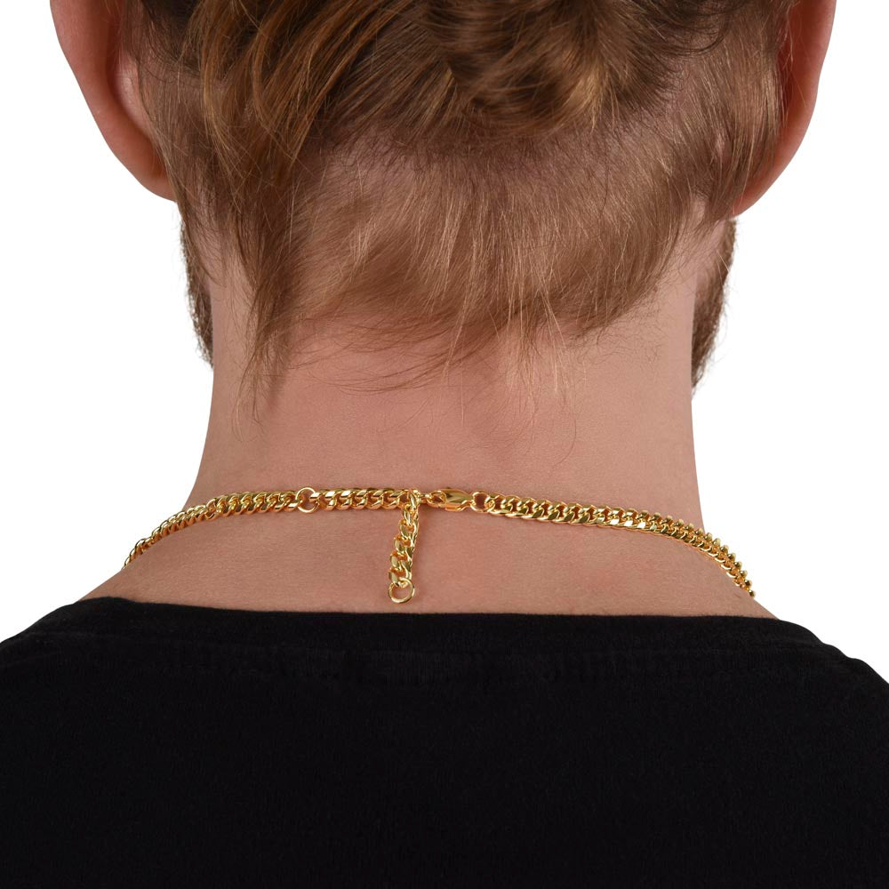 Oriania Cuban Link Chain for Son – A Powerful Symbol of Love & Pride