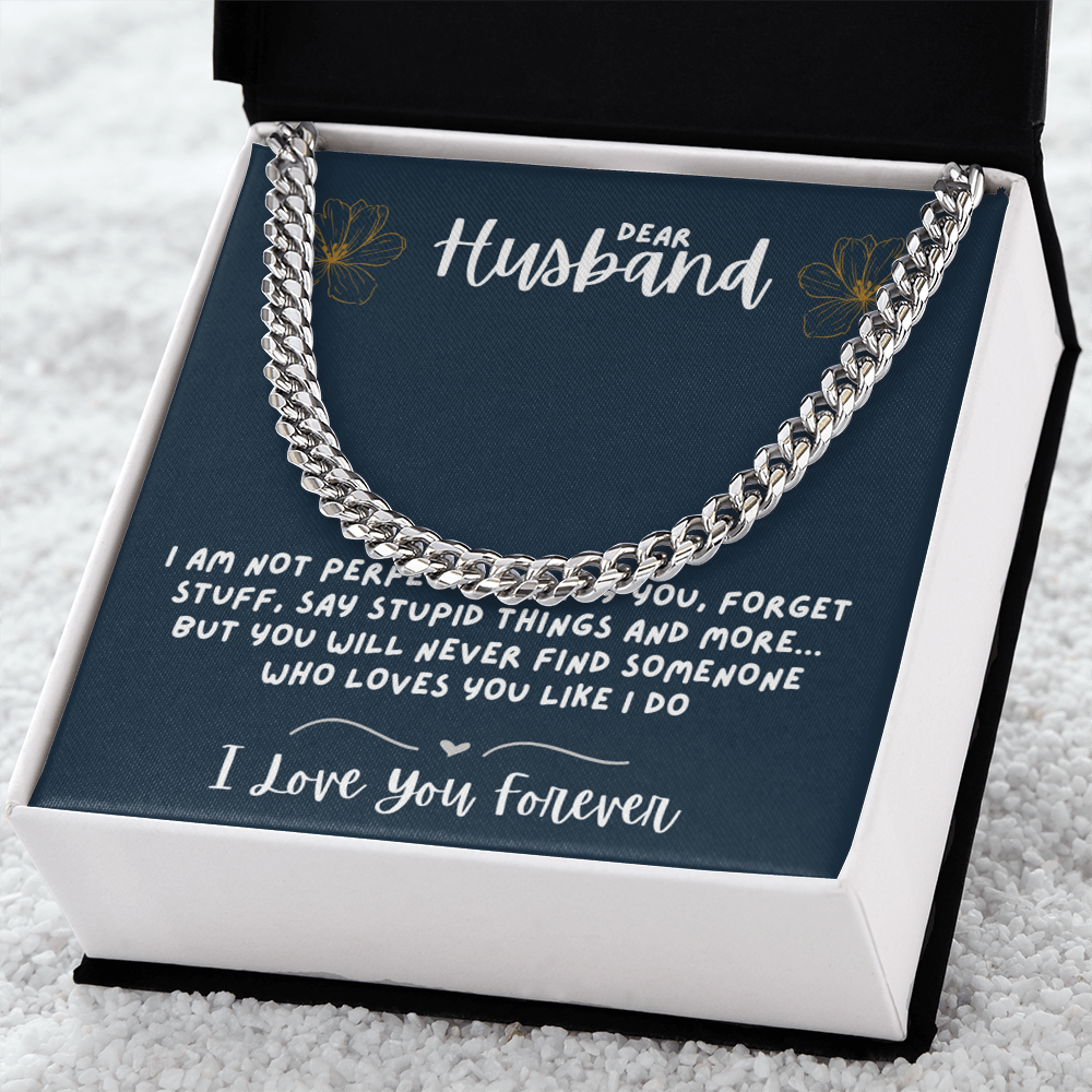 Dear Husband Gift Necklace
