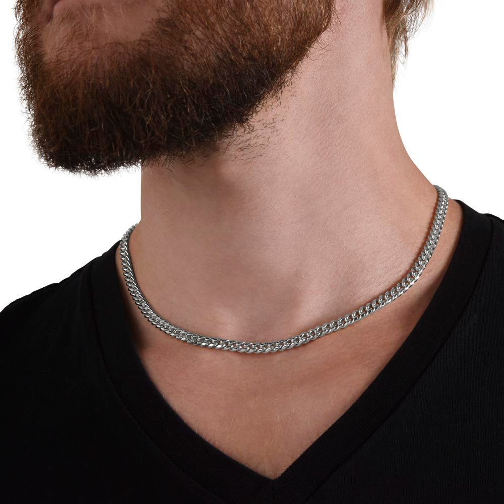 Oriania Cuban Link Chain for Son – A Powerful Symbol of Love & Pride