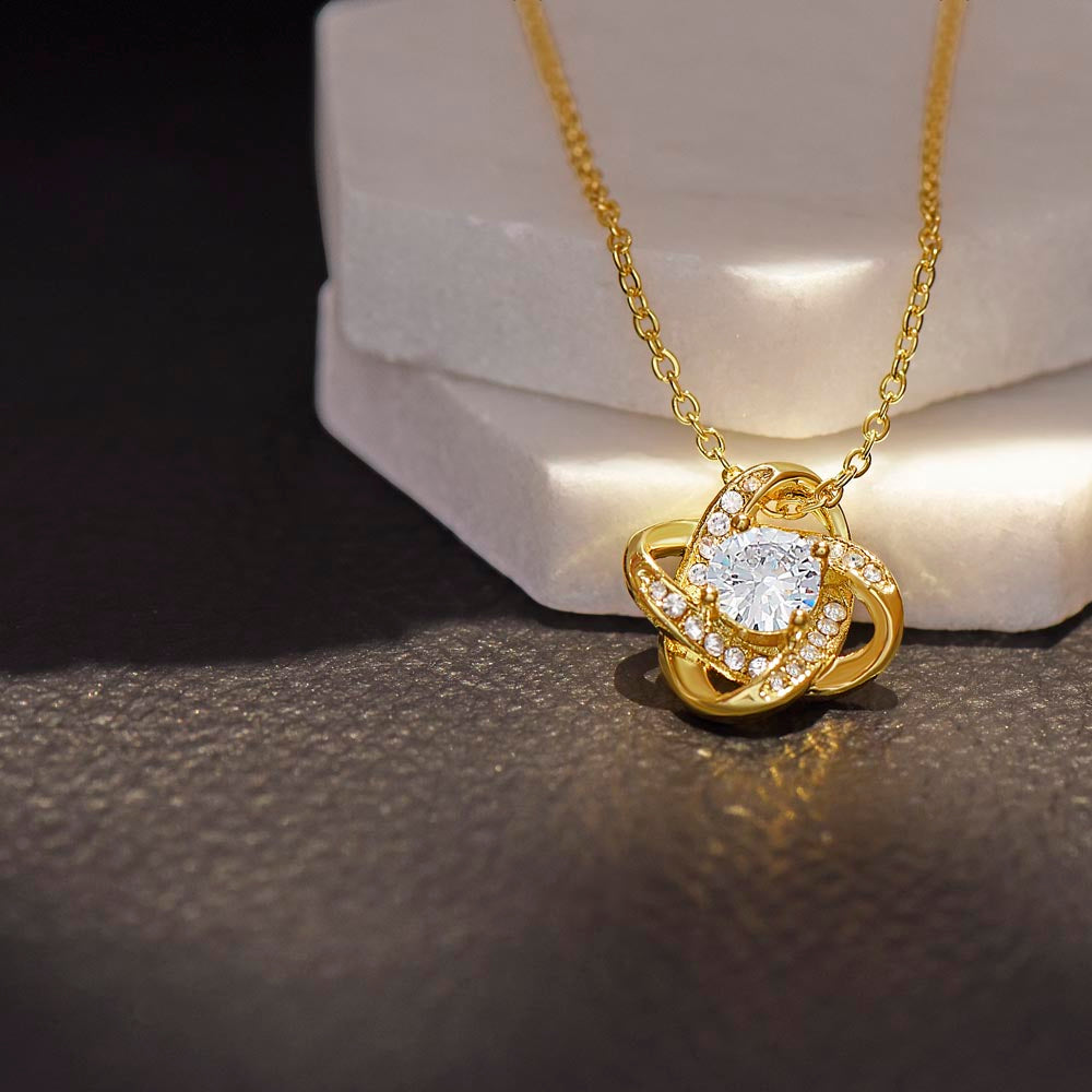 🔥 ORIANIA Love Knot Necklace – Romantic Gift For My Soulmate