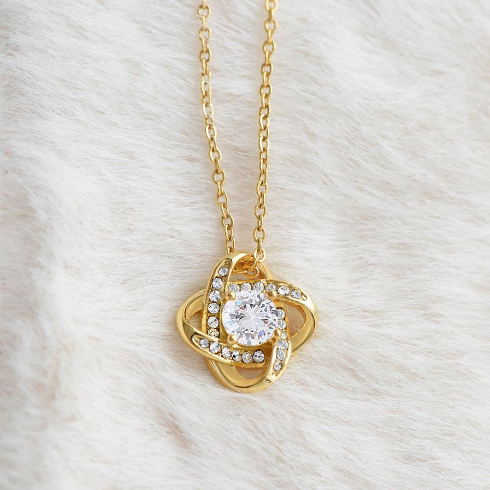 🔥 ORIANIA Love Knot Necklace – Romantic Gift For My Soulmate