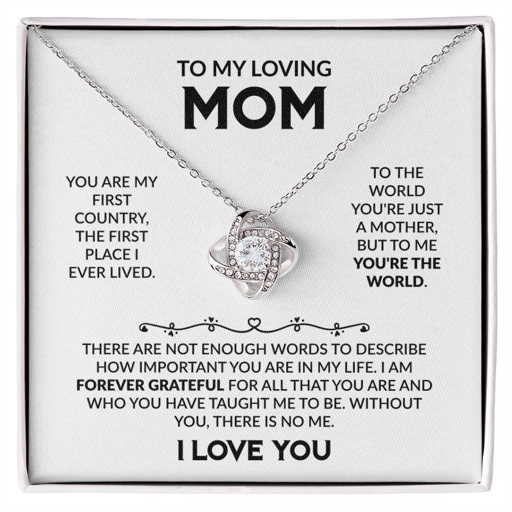💖 🎁The Most Beautiful Gift for Mother's Day 💕 Silver Necklace of Hope for My Mom 💫💎 A Symbol of Eternal Love