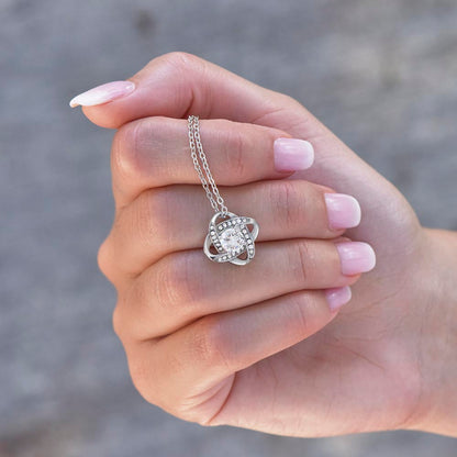 🔥 ORIANIA Love Knot Necklace – Romantic Gift For My Soulmate