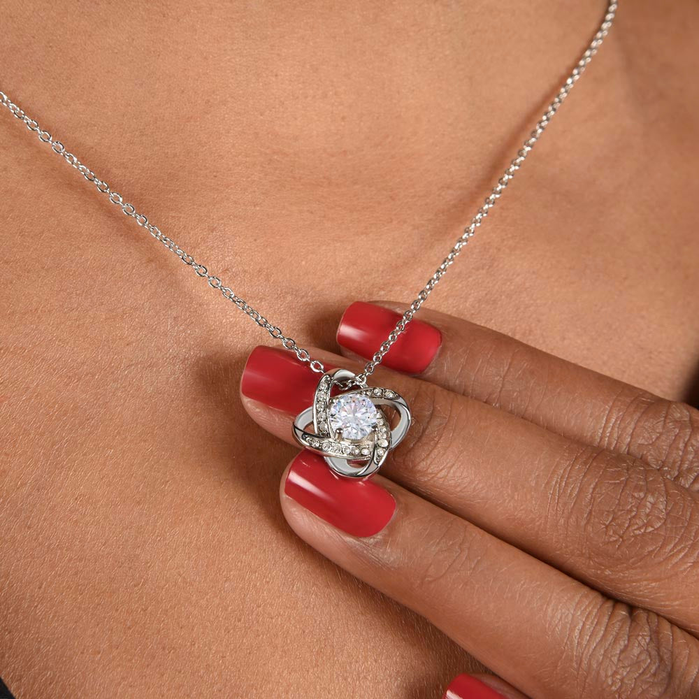 🔥 ORIANIA Love Knot Necklace – Romantic Gift For My Soulmate
