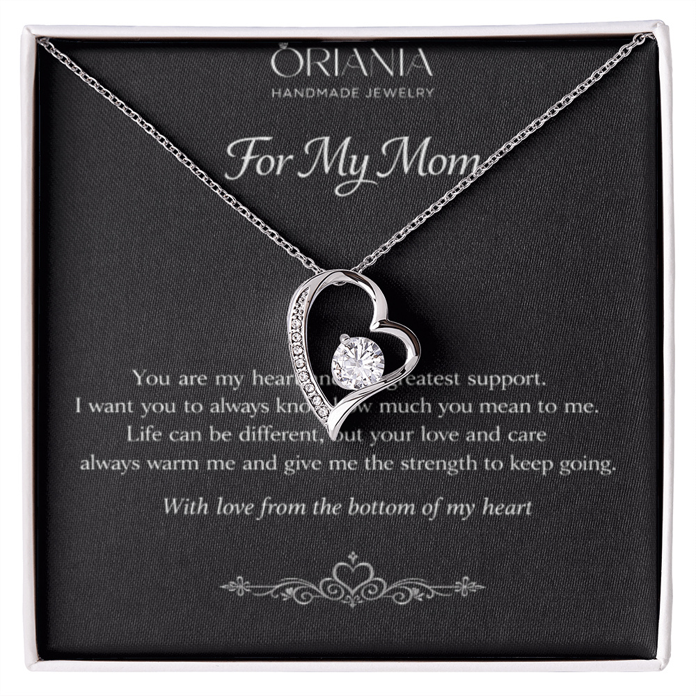 Oriania Forever Love Necklace – Heartfelt Gift for Mother