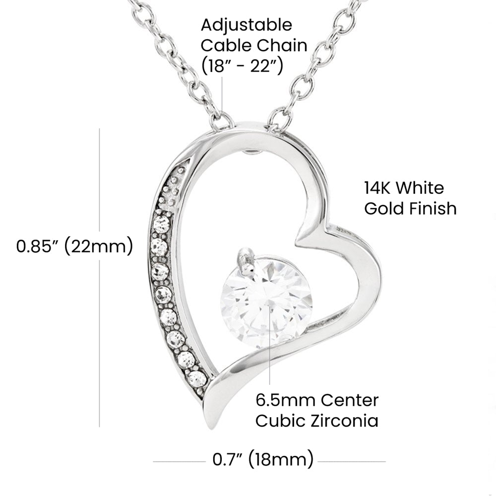 Oriania Forever Love Necklace – Heartfelt Gift for Mother
