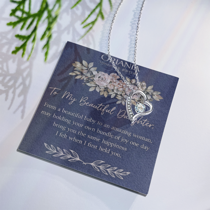 Oriania Forever Love Necklace – A Mother's Gift to Her Daughter