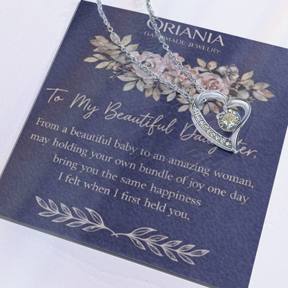 Oriania Forever Love Necklace – A Mother's Gift to Her Daughter