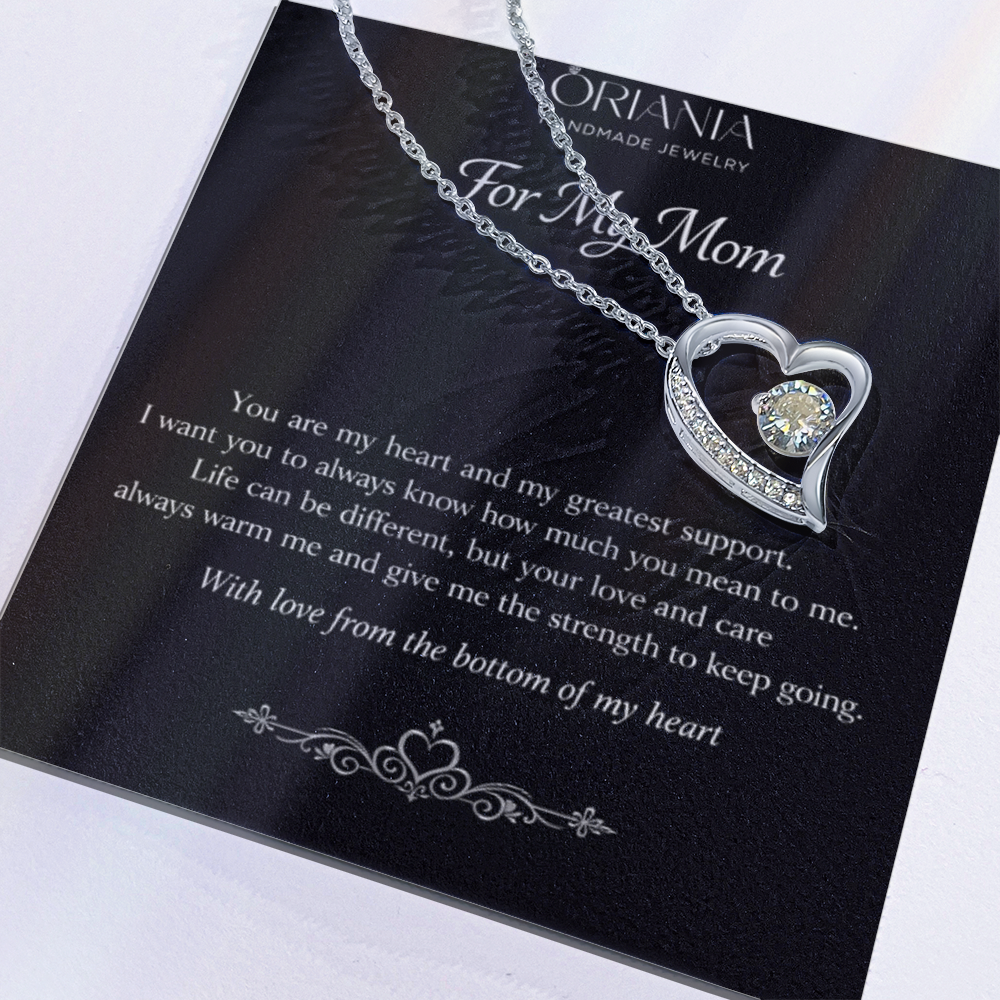 Oriania Forever Love Necklace – Heartfelt Gift for Mother