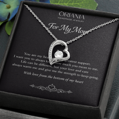Oriania Forever Love Necklace – Heartfelt Gift for Mother