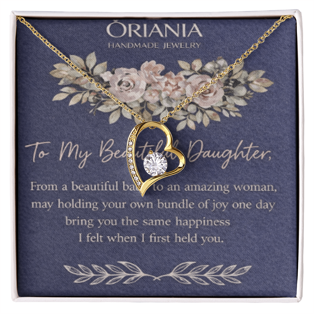 Oriania Forever Love Necklace – A Mother's Gift to Her Daughter