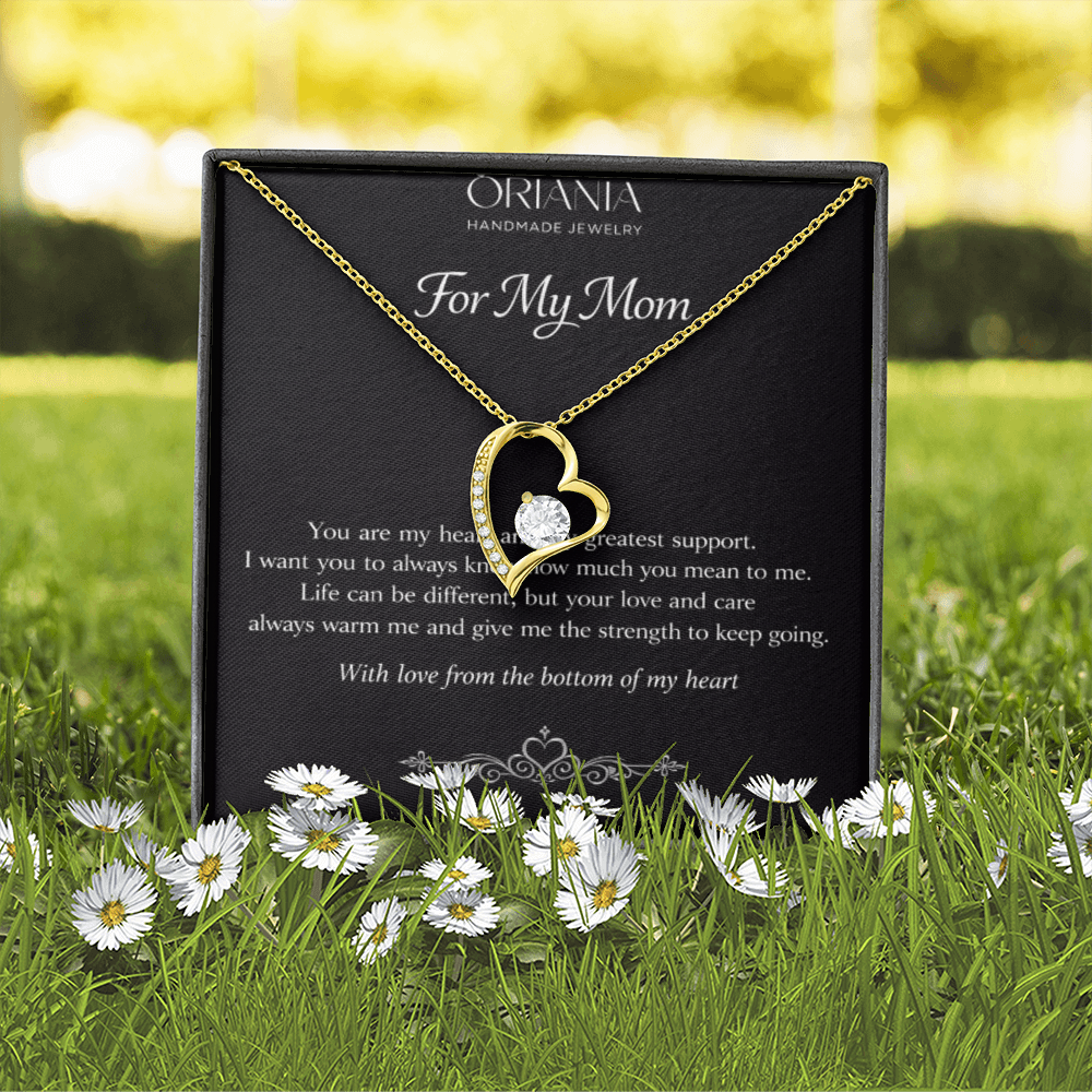 Oriania Forever Love Necklace – Heartfelt Gift for Mother