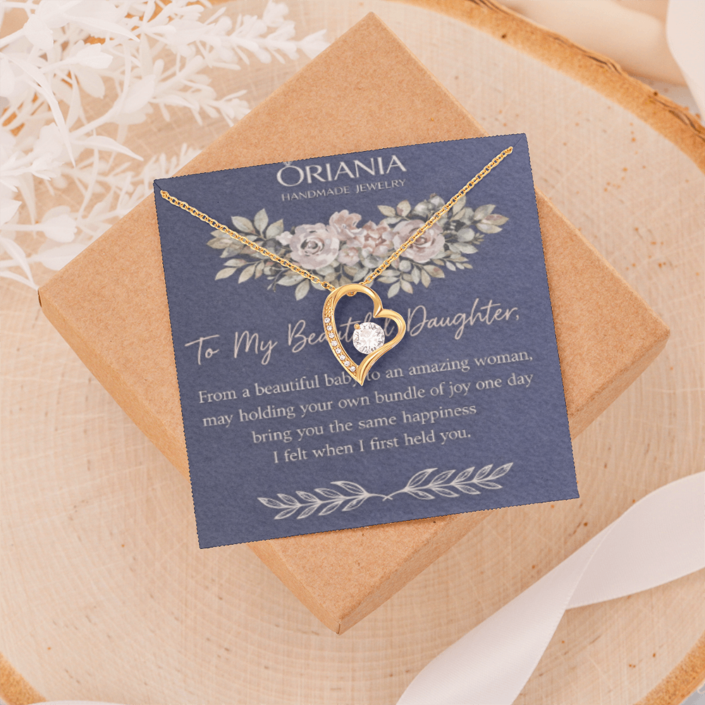 Oriania Forever Love Necklace – A Mother's Gift to Her Daughter